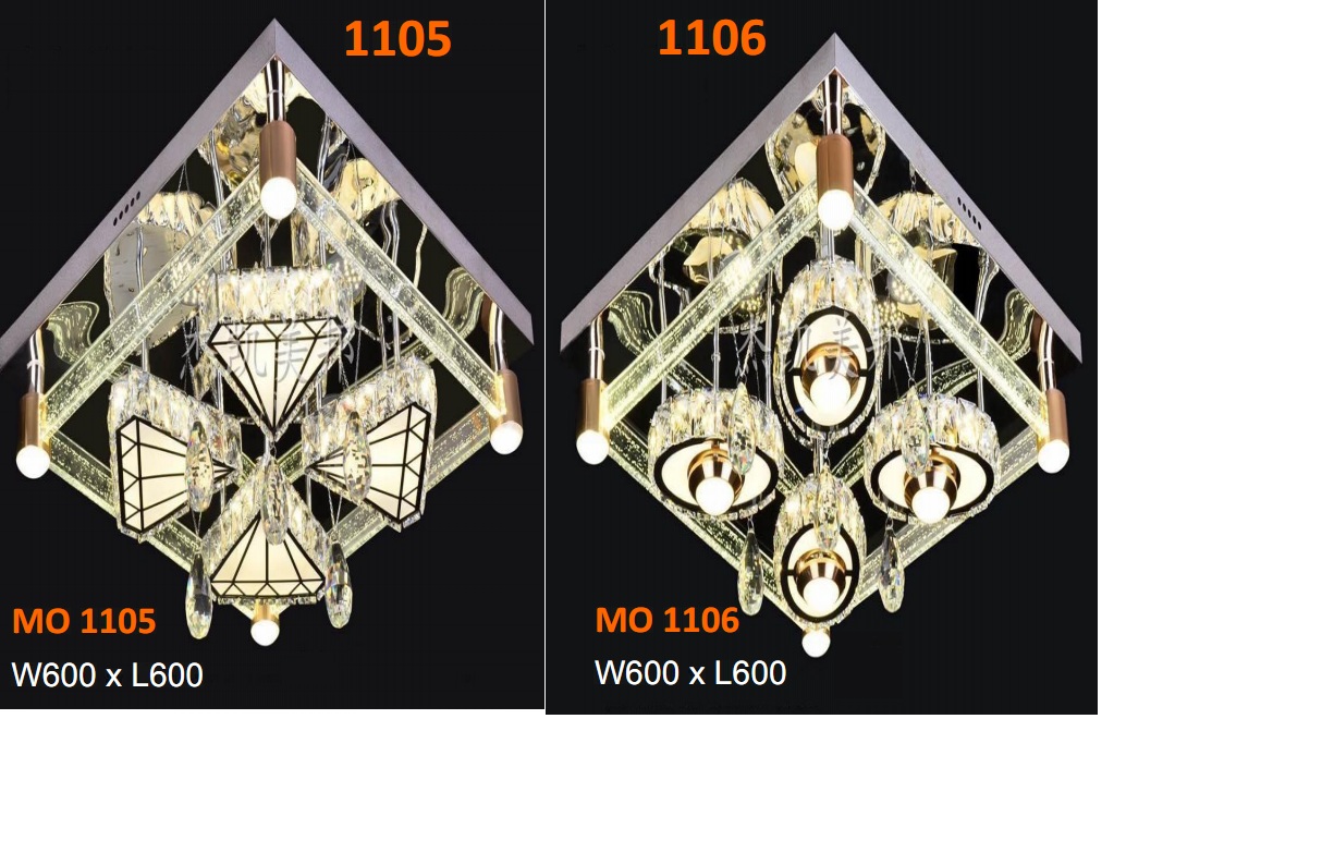 Đèn chùm pha lê 1105 - 1106